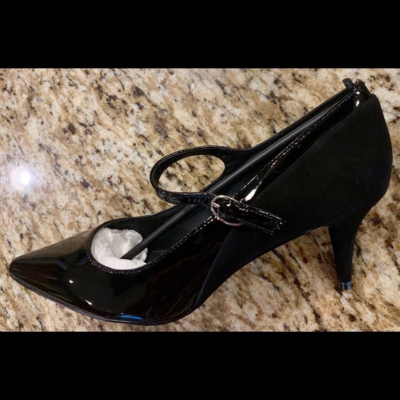 Never Worn Black Heels: $110 Retail - Picture 7 of 8